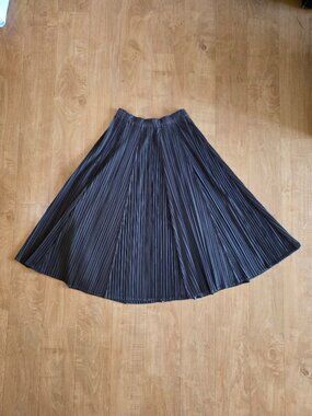 Issey Miyake Pleats Please Midi skirt grey brown